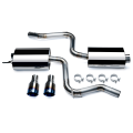 Titanium exhaust system Ford Mustang 2.3 Catback Vogler Racing