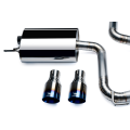Titanium exhaust system Ford Mustang 2.3 Catback Vogler Racing