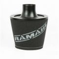Universal Neck Black Large Aluminium Base Cone Filter Ramair JS-070-BK-KIT 70mm