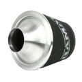 Universal Neck Black Large Aluminium Base Cone Filter Ramair JS-108-SL 80mm