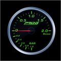 Pro G Race Series RS gauge, boost 2 Bar GREEN 52mm