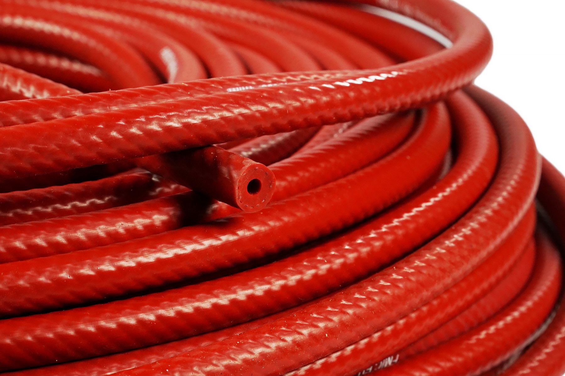 Reinforced vacuum hose Fmic.Pro 22mm Red VACFP22R FMIC