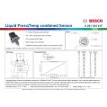 Bosch Flüssigkeitsdruck-/Temperatur-Kombisensor 10 bar 140 Grad C Set mit Stecker-5