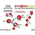 081096B: Buchse Vorderachse oberer unterer hinterer  Dreieckslenker Honda Civic-2