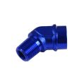 Weiblich-zu-Mann-Nippel 45' 1/2 NPT Blau-1