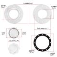Fuel Cell Cap FMIC.EU 12 Bolt Silver-4