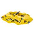 Wilwood 120-11782 FNSL4R Universal Radial Mount Caliper 4 Pistons Yellow-1