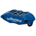 Wilwood 120-12949 Forged DPHA Universal Lug Mount Bremssattel 4 Kolben Blau-1