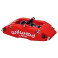Wilwood 120-13382 Billet Narrow Superlite Lug Mount Bremssattel Rechts 6 Kolben Rot-1