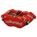 Wilwood 120-14091 Narrow Dynapro Universal Radialer Bremssattel 4 Kolben Rot-1
