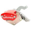 Wilwood 120-15353 MC4 Mechanical Schwimmhalterung Bremssattel Rechts 1 Kolben Rot-1