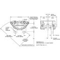 Wilwood 120-16070 Dynapro Single für VW Universal Lug Mount Bremssattel 2 Kolben Schwarz-2