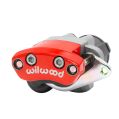 Wilwood 120-16297 Electric Parking Brake Floating Mount Caliper Right 1 Piston Red-1