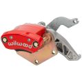 Wilwood 120-17143 MC4 Mechanical Schwimmhalterung Bremssattel Rechts 1 Kolben Rot-1
