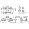Wilwood 120-17180 AV6R Radial Mount Caliper Left 6 Pistons-2
