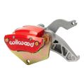 Wilwood 120-17477 MC4 Mechanical Schwimmhalterung Bremssattel Links 1 Kolben Rot-1