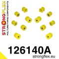 126140A: Hinterradaufhängung buchsen kit SPORT Mitsubishi Lancer EVO 4/5/6-3