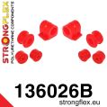136026B: Vorderrad Stabilisator Polyurethan Kit Opel Astra F-1