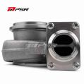 Pulsar PSR Billet Übergangsflansch T6 offen zu 2,5“ OD Rohr (Hardware Kit enthalten)-5