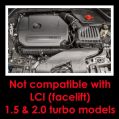 Intake Induction Air Filter Kit Proram PRK-138-OVAL-BK for F56 Mini Cooper S JCW 1.5 2.0 2.0T-5