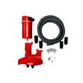 Oil Catch Can Kit Large RTMG Performance for 1.8 / 2.0 TSI - Red AN10-3