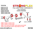 212094A Vorderachse Querlenker vordere Buchse 34mm SPORT für Toyota Starlet EP82 GT Turbo 1989-1996-2
