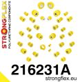 216231A: Full suspension polyurethane bush kit SPORT-6