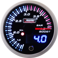 Prosport JDM Series 52mm - Ladedruckanzeige 0 bis 4 Bar mit wasserdichtem Sensor-2