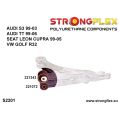 221343A: Buchse Vorderachse Dreieckslenker vorderer 45mm SPORT Volkswagen VW Golf 4 R32-3