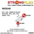 281850A: Differentialbuchse hinten unten SPORT Nissan 200SX S14-4