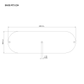 Luftfilter Twin Carb Ramair RT3-234-405 100mm Innenhöhe-2