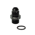 AN6 ORB Männlich Auf AN6 Männlich JIC Hose Fitting Adapter Schwarz-1