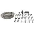 DeatschWerks Rücklaufverrohrungskit PTFE 8AN Vorlauf 6AN Rücklauf für Hemi 2006+-1