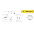 Pulsar PSR Neue Generation Wastegate 45mm V-Band Externes Wastegate Silber-5