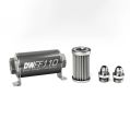DeatschWerks In-Line Fuel Filter Kit -6AN 5 Micron 70mm-1