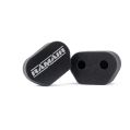 2x Doppeleinlass Motorrad Vergaser Sockenluftfilter Ramair MS-016-1