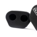 2x Twin Inlet Motorcycle Carb Sock Air Filter Ramair MS-007-6