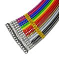 Audi S3 8Y 2.0 TFSi 2020- Red HEL Performance Braided Brake Lines Hoses-1