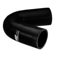 Silicone elbow 135' 60mm Black-2