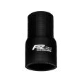 Silicone Straight Reducer 63/70mm Black-3