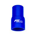 Silicone Straight Reducer 63/76mm Blue-3