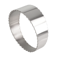 Stainless steel pie cut elbow 11,25' 60mm-1