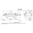Wilwood 120-10526 D8-4 Universal Lug Mount Rear Caliper 4 Pistons-2