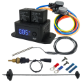 Davies Craig DC0481 digitaler Thermatic Doppellüfterschalter mit 1/4” NPT-Temperatursensor Kit-1