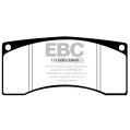 DP3016C Bremsbeläge REDSTUFF EBC Brakes für Ford Saleen Mustang Mitsubishi Lancer Evo 8-2