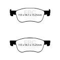 DP82353RPX Racing Brake Pads RP-X Racing EBC Brakes for Ford Fiesta Mk8 ST Fiesta Mk8-6