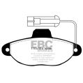 DP2945 Bremsbeläge GREENSTUFF EBC Brakes für Fiat Panda Punto Zastava 1-2