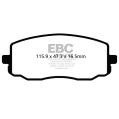 DPX2050 Bremsbeläge ULTIMAX2 EBC Brakes für Hyundai KIA Picanto NAZA Suria i10 i20 PB-2