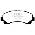 DPX2113 Bremsbeläge ULTIMAX2 EBC Brakes für Isuzu Rodeo Chevrolet Thailand Trailblazer Holden Australia and New Zealand Colorado 7 Trailblazer DMAX Isuzu Thailand MU-X-2