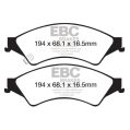 DPX2140 Bremsbeläge ULTIMAX2 EBC Brakes für Ford Ford COMMERCIAL Ranger Mazda COMMERCIAL Everest 1st Gen U268 Ford Australia and New Zealand Ranger BT5-2